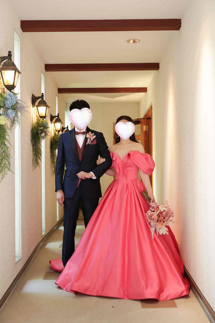 お客様】ウェディングドレス（Venice/ｳﾞｪﾆｽ）カラードレス（Loon/ﾙｰﾝ