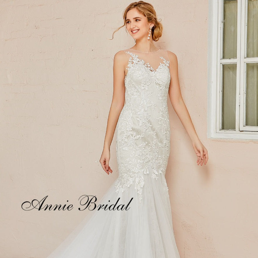 お値下げ中 ウエディングドレス／Annie Bridal（エニーブライダル） W E D D I N G D R E S S – Annie Bridal