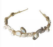 Greek Rural Natural Head Piece