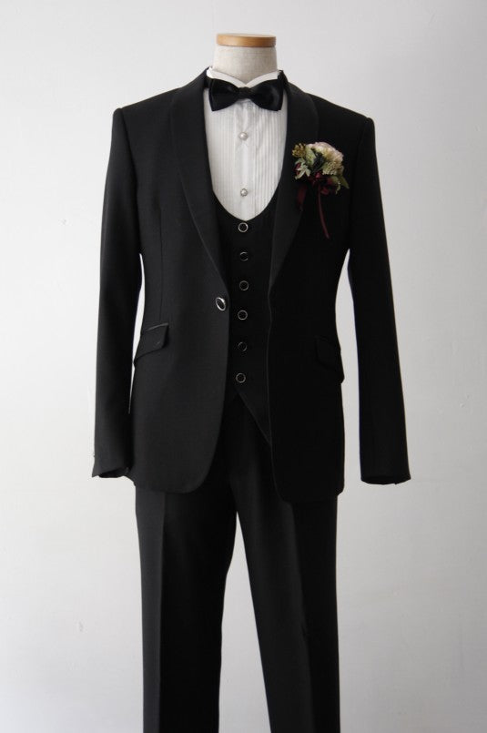 Kairos(ｶｲﾛｽ)Short Black Tuxedo【東京店】