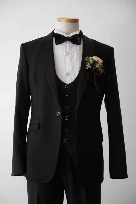 Kairos(ｶｲﾛｽ)Short Black Tuxedo【東京店】