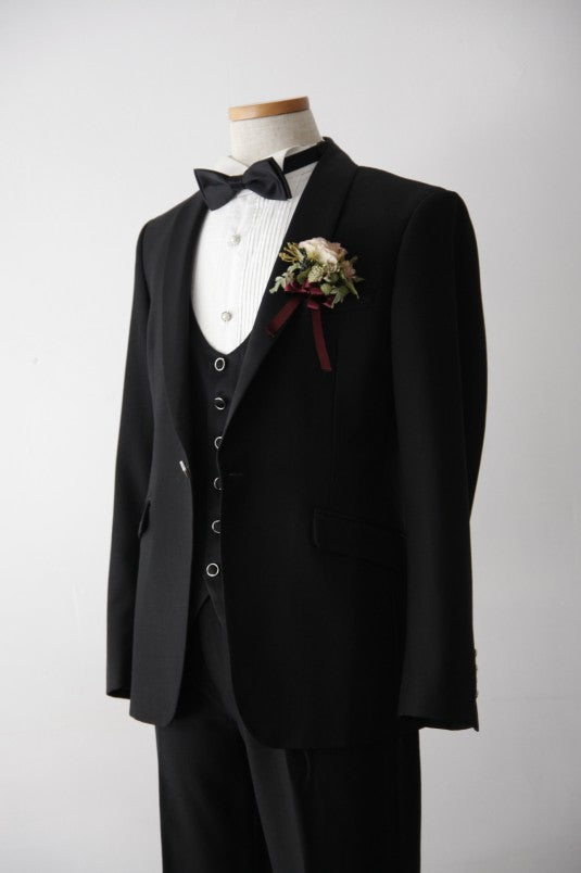 Kairos(ｶｲﾛｽ)Short Black Tuxedo【東京店】
